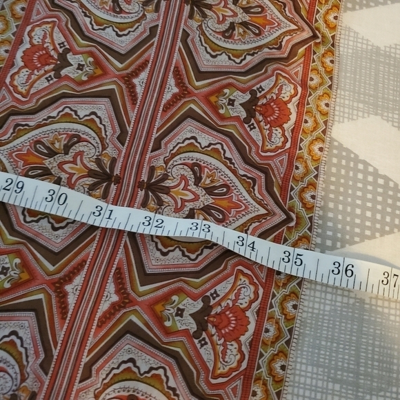 BCBGMAXAZRIA Shift Dress Small‎ 100% Silk Polka dot Long sleeve Lightweight - Picture 11 of 11